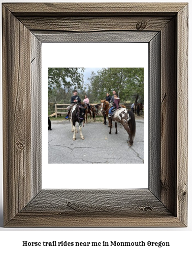 horse trail rides near me in Monmouth, Oregon